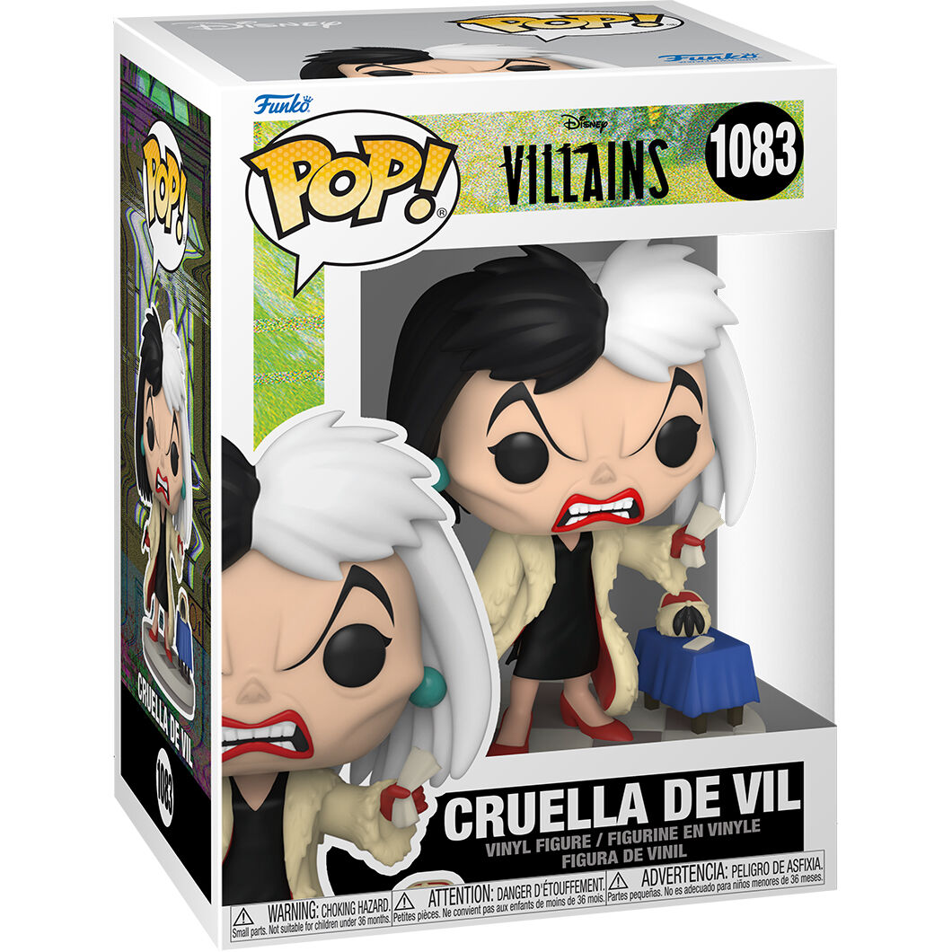 Funko POP Disney Villains Cruella de Vil