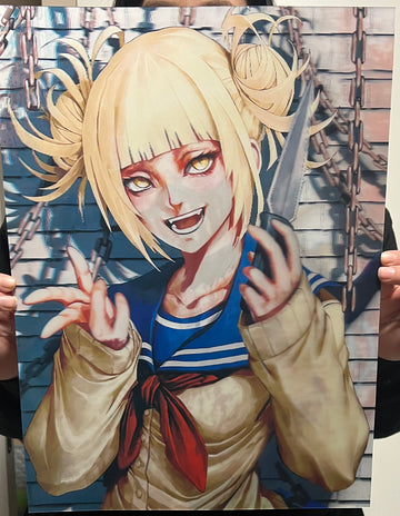 PÓSTER 3D MY HERO ACADEMIA TOGA