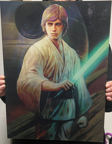 PÓSTER 3D STAR WARS LUCK SKYWALKER