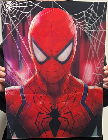 PÓSTER 3D MARVEL SPIDERMAN