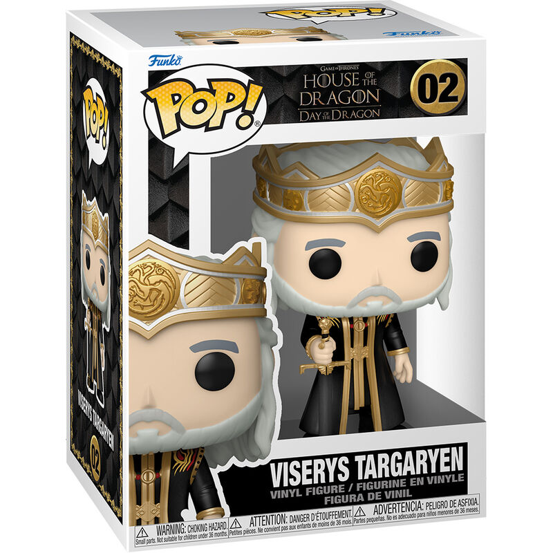 Funko POP Juego de Tronos La Casa del Dragon Viserys Targaryen