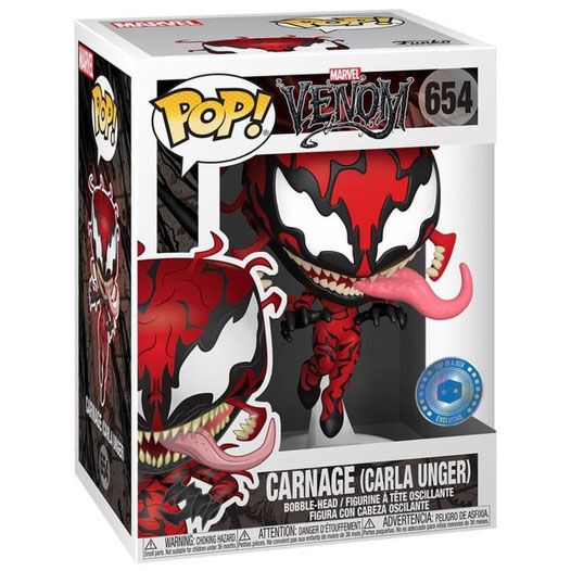 Funko POP Marvel Comics Carla Unger Carnage Exclusive