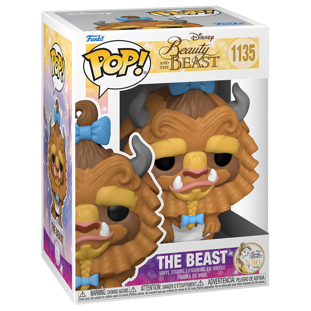 Funko POP Disney La Bella y la Bestia Beast with Curls