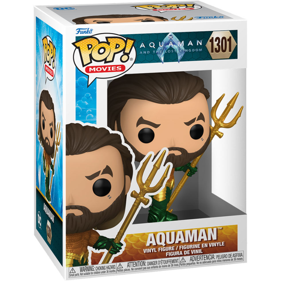 Funko POP DC Comics Aquaman y el Reino Perdido Aquaman