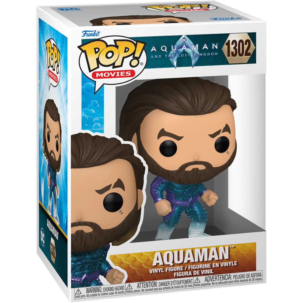 Funko POP DC Comics Aquaman y el Reino Perdido Aquaman