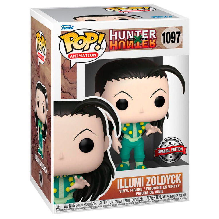 Funko POP Hunter X Hunter Illumi Zoldyck Exclusive