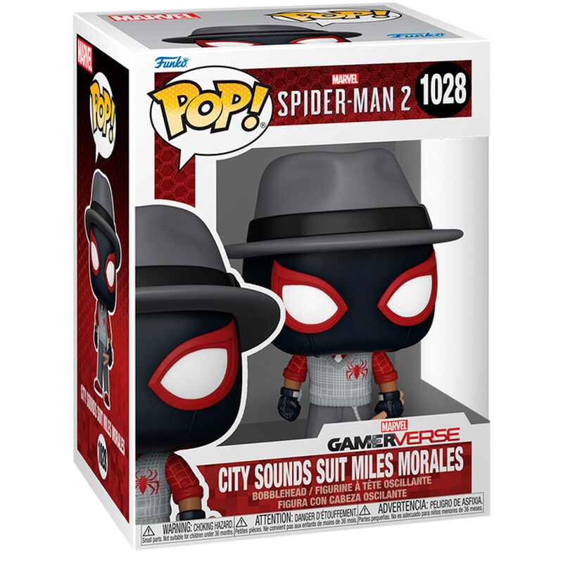 Funko POP Marvel Spider-Man 2 City Sounds Suit Miles Morales