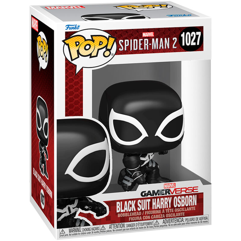 Funko POP Mavel Spider-Man 2 Black Suit Harry Osborn
