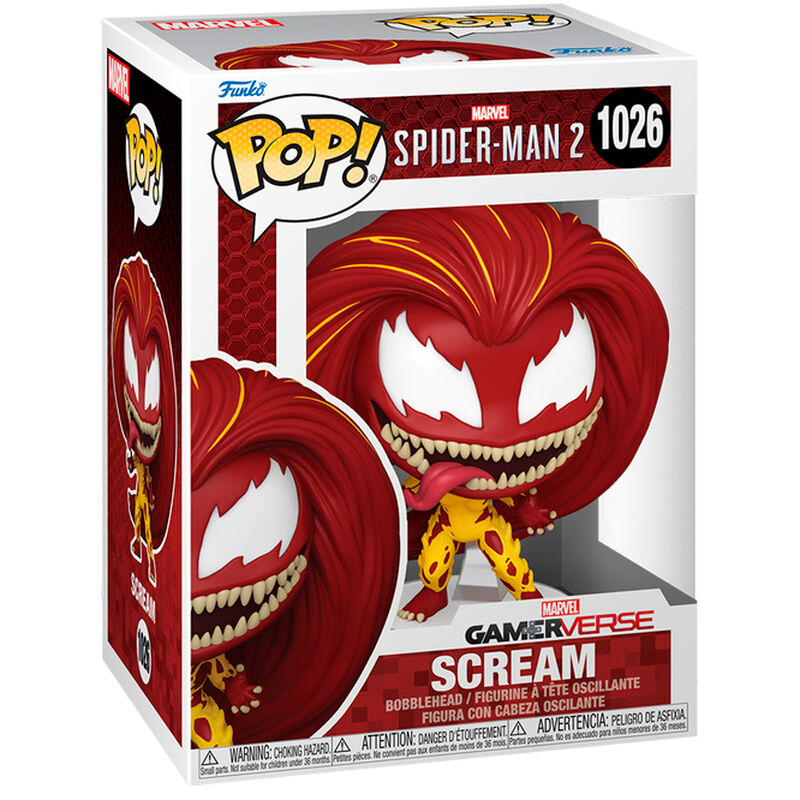 Funko POP Marvel Spider-Man 2 Scream