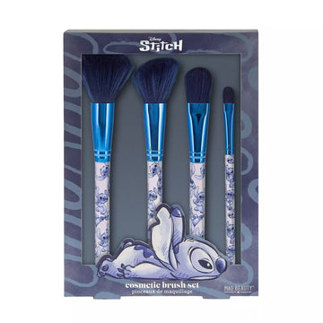 Juego de brochas cosméticas Stitch Disney BEAUTY