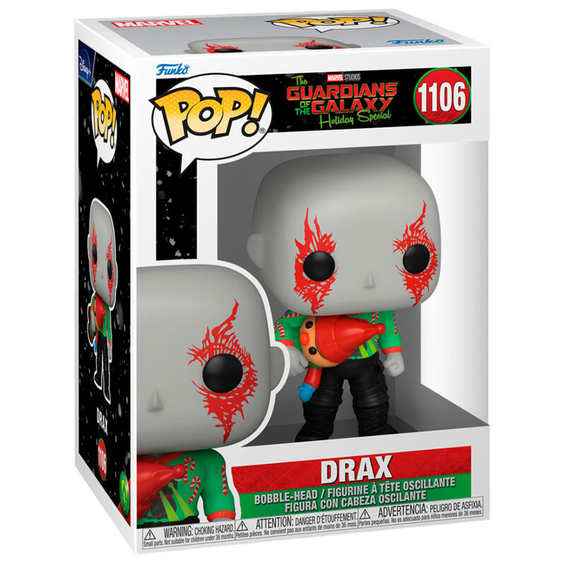 Funko POP Marvel Guardianes de la Galaxia Drax