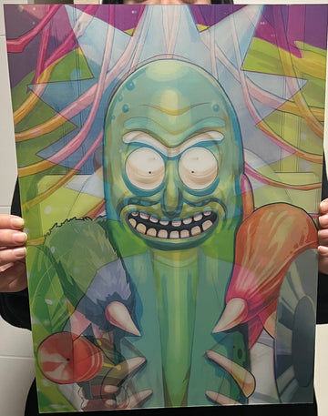 PÓSTER 3D RICK Y MORTY