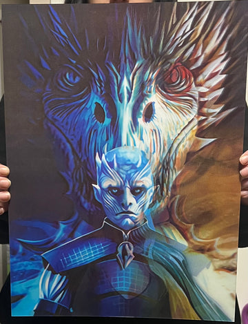 PÓSTER 3D JUEGO DE TRONOS