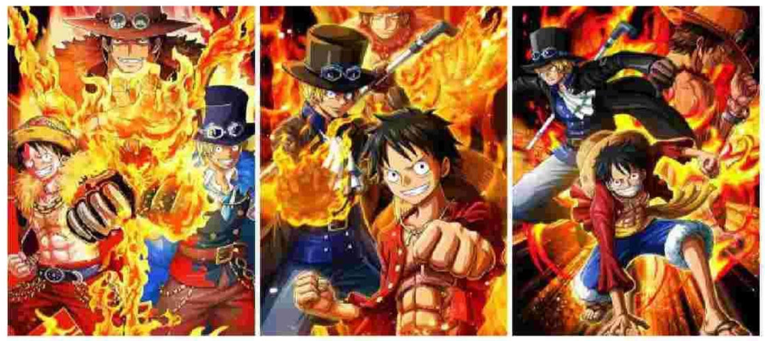 PÓSTER 3D ONE PIECE