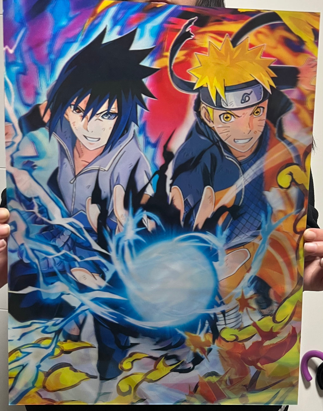 PÓSTER 3D NARUTO