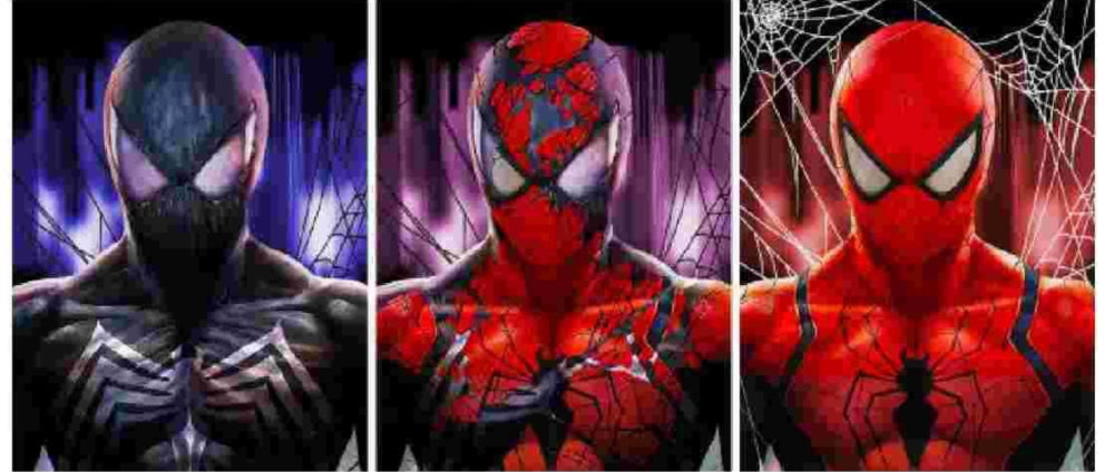 PÓSTER 3D MARVEL SPIDERMAN