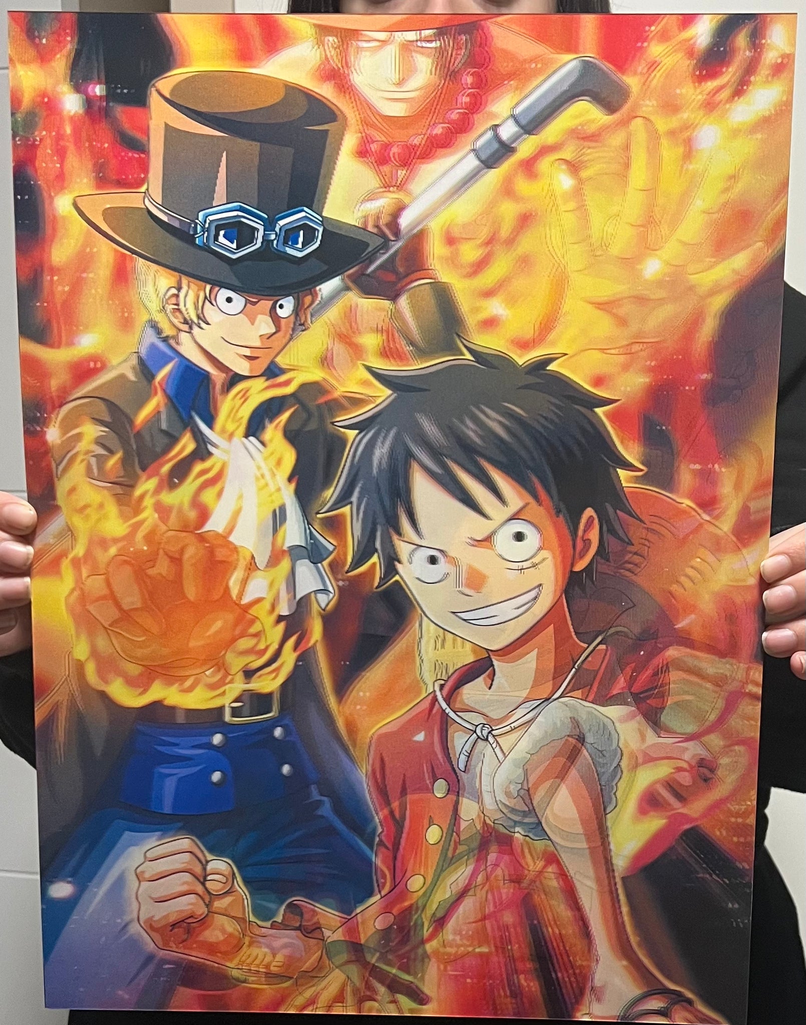 PÓSTER 3D ONE PIECE