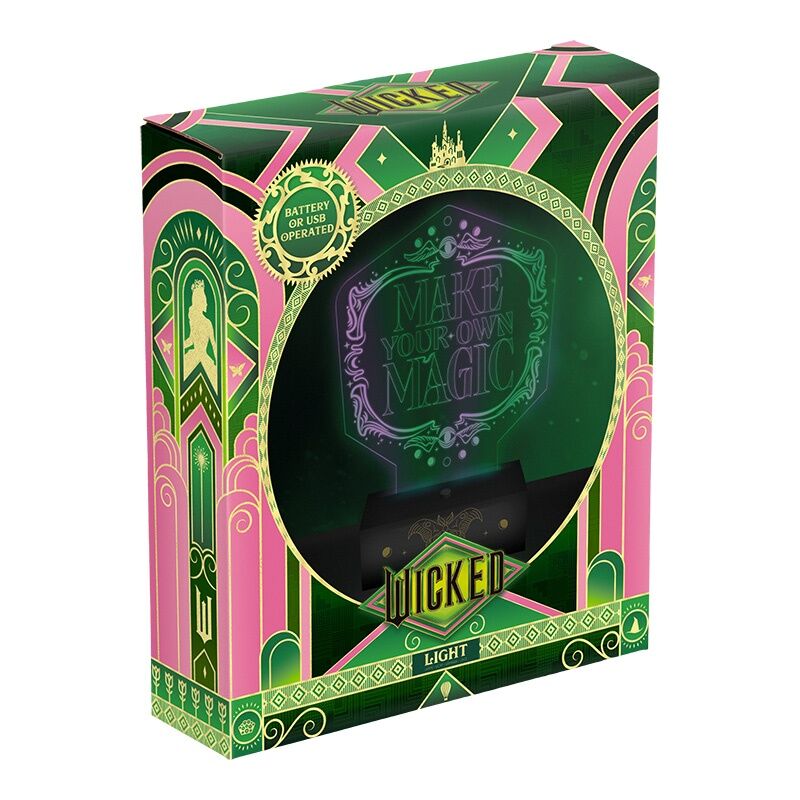 Lampara Elphaba Wicked
Acrilica.