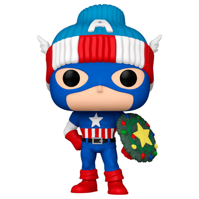 Funko POP Marvel Capitan America Holiday