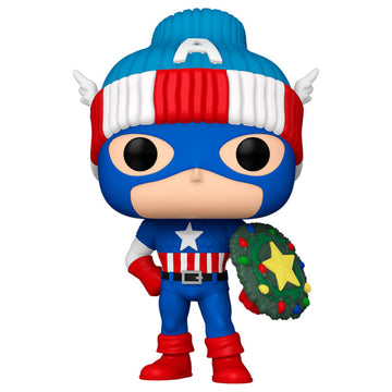 Funko POP Marvel Capitan America Holiday