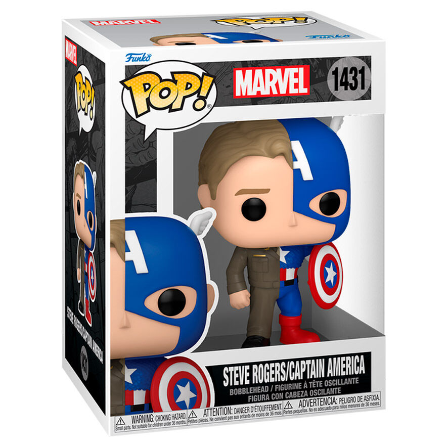 Funko POP Marvel Steve Rogers/Capitan America