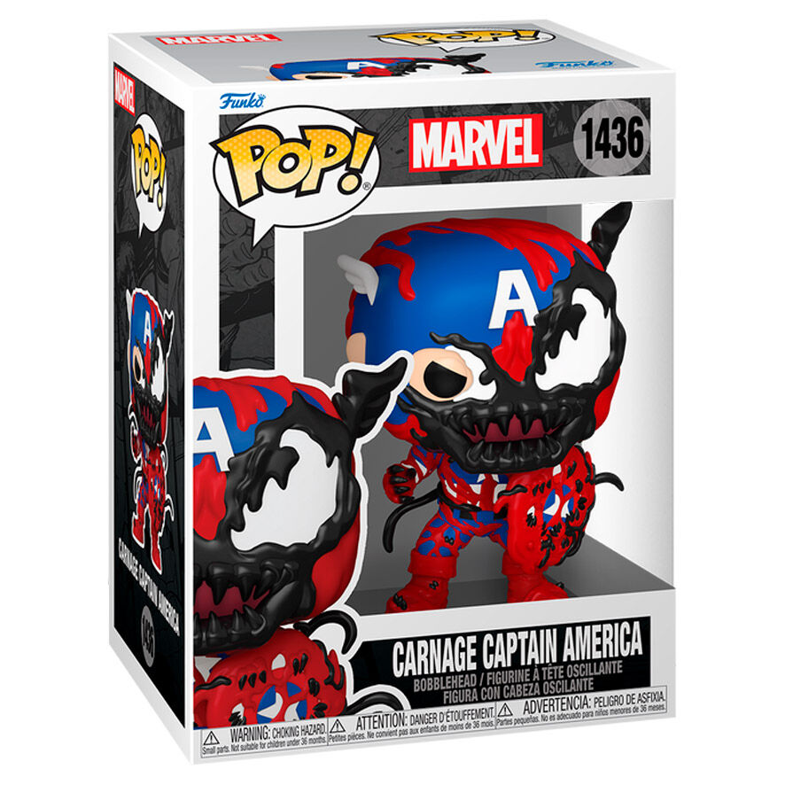 Funko POP Marvel Carnage Capitan America