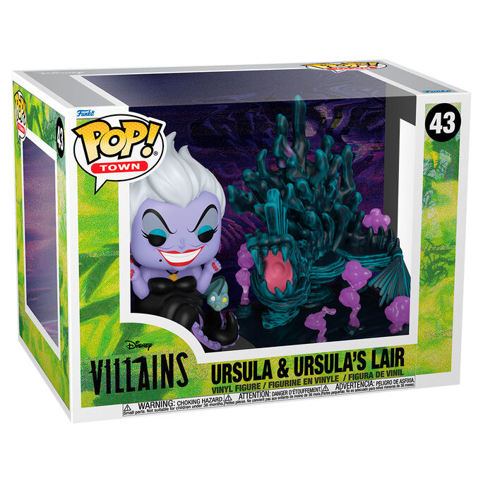 Funko POP Town Disney Villains Ursula & Ursulas Lair