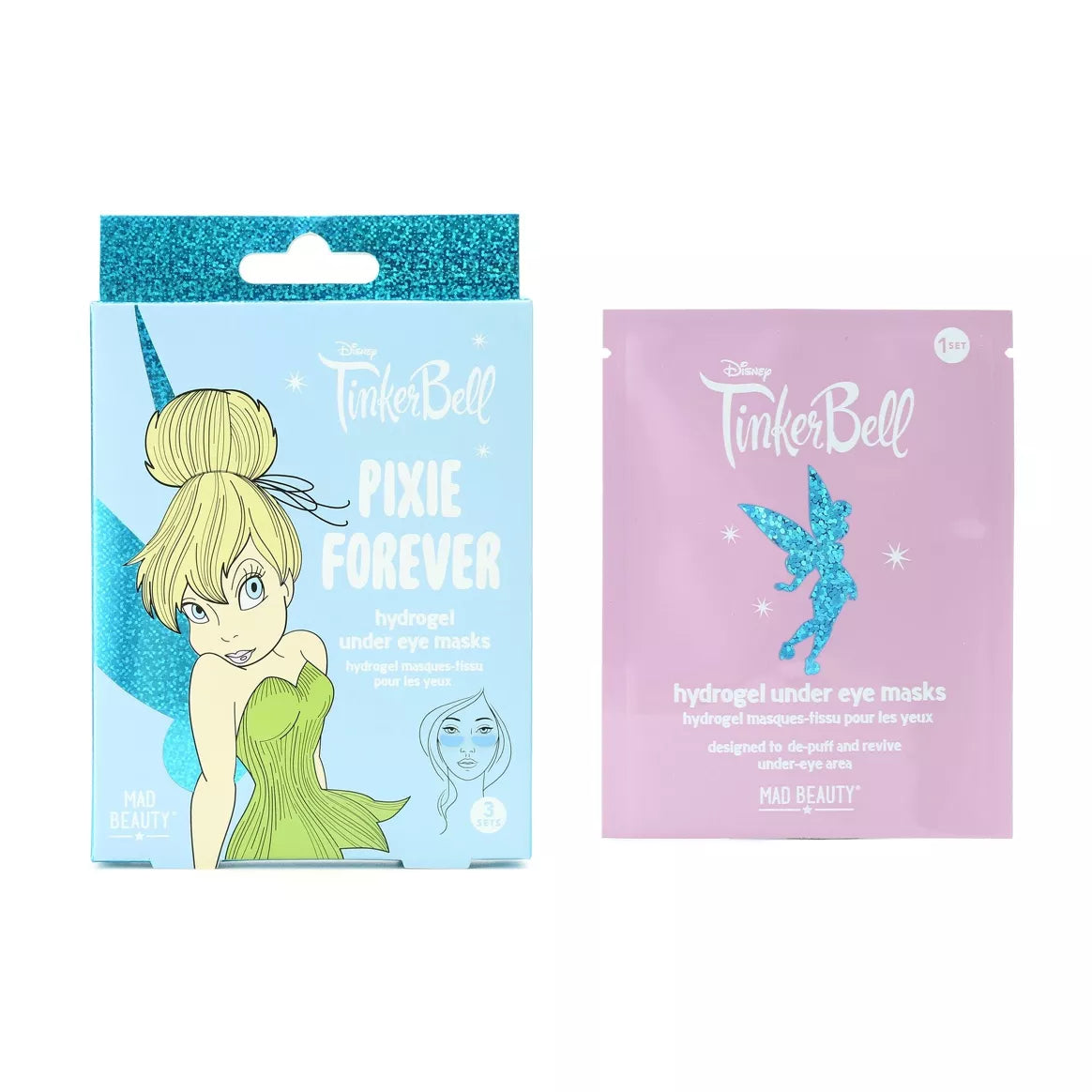 Parches de hidrógeno para debajo de los ojos Hada Campanilla Disney BEAUTY